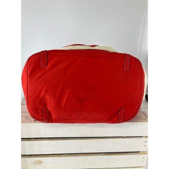 KATE SPADE LARGE ORANGE DIAPER BAG WITH CHANGING PAD (ASIS) - Picture 10 of 16